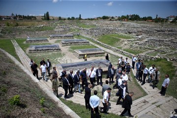 Bakan Ersoy Hattuşa ve Alacahöyük ören yerlerini gezdi