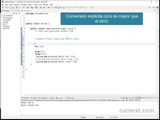 conversion de datos java