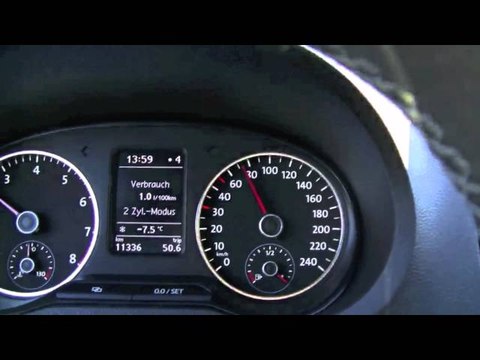 Grabación de sonido durante la desconexión de dos cilindros