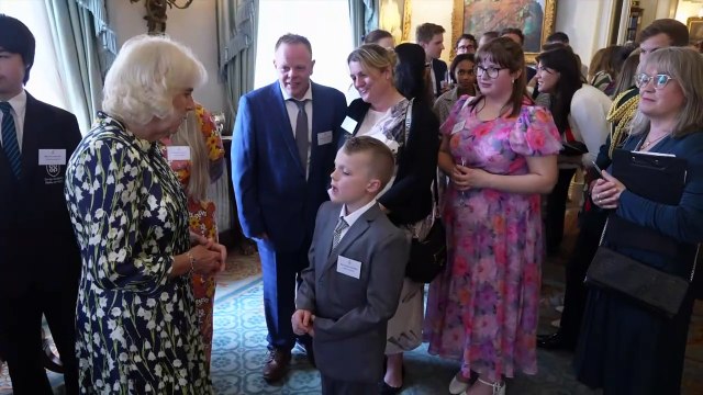 Queen hosts 30th anniversary celebration of literacy charity
