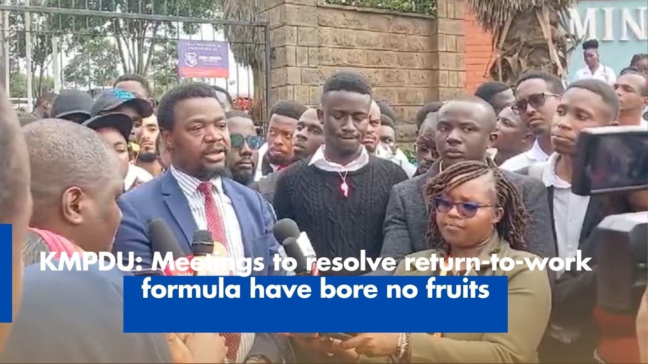 KMPDU: Meetings to resolve return-to-work formula have bore no fruits