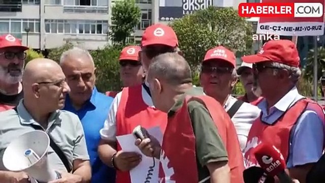 Emekliler TÜİK'in açıkladığı enflasyon rakamlarına tepki gösterdi