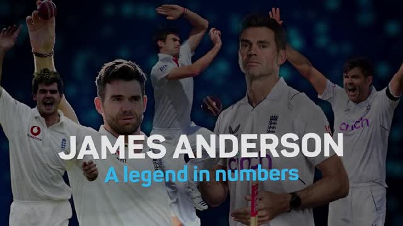 James Anderson: A legend in numbers