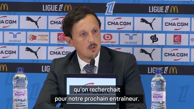 Marseille - Longoria : De Zerbi a toutes les choses qu'on recherchait pour notre prochain entraîneur