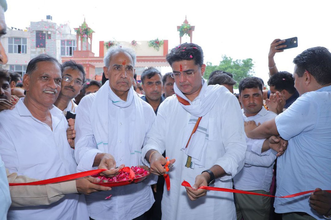 सचिन पायलट ने किया नवीन विद्यालय भवन का लोकार्प...