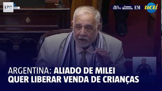 Senador argentino propõe que pais pobres possam vender seus filhos