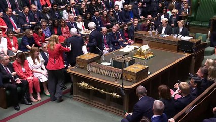 Lindsay Hoyle dragged to Speaker’s chair after re-election