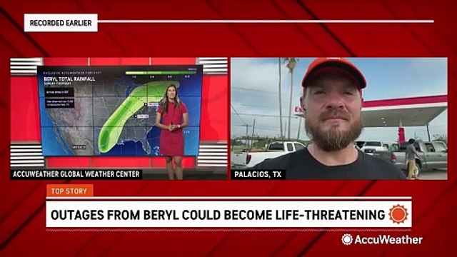 Beryl outages cause concern for Texas heat and humidity