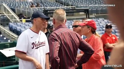 Summit Nato al via, Stoltenberg fa primo lancio a partita baseball
