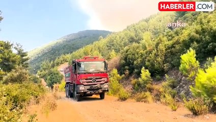 Bodrum'da Orman Yangını: Ekipler Teyakkuz Halinde