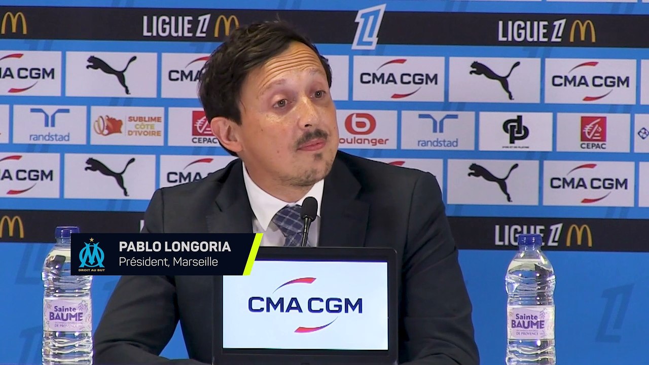 Longoria : " De Zerbi a toutes les choses qu'on recherchait pour notre prochain entraîneur"