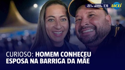 Marido conheceu a esposa na barriga da mãe ao ser atropelado pelo sogro