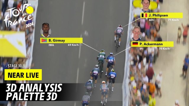 Palette Graphique / 3D Analysis - Stage 10 - Tour de France 2024