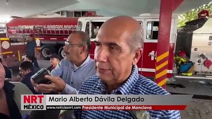 La brigada de salud revisó a los bomberos
