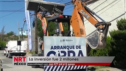 Se instalarán 631 m lineales de tubería PVC de 20 cm