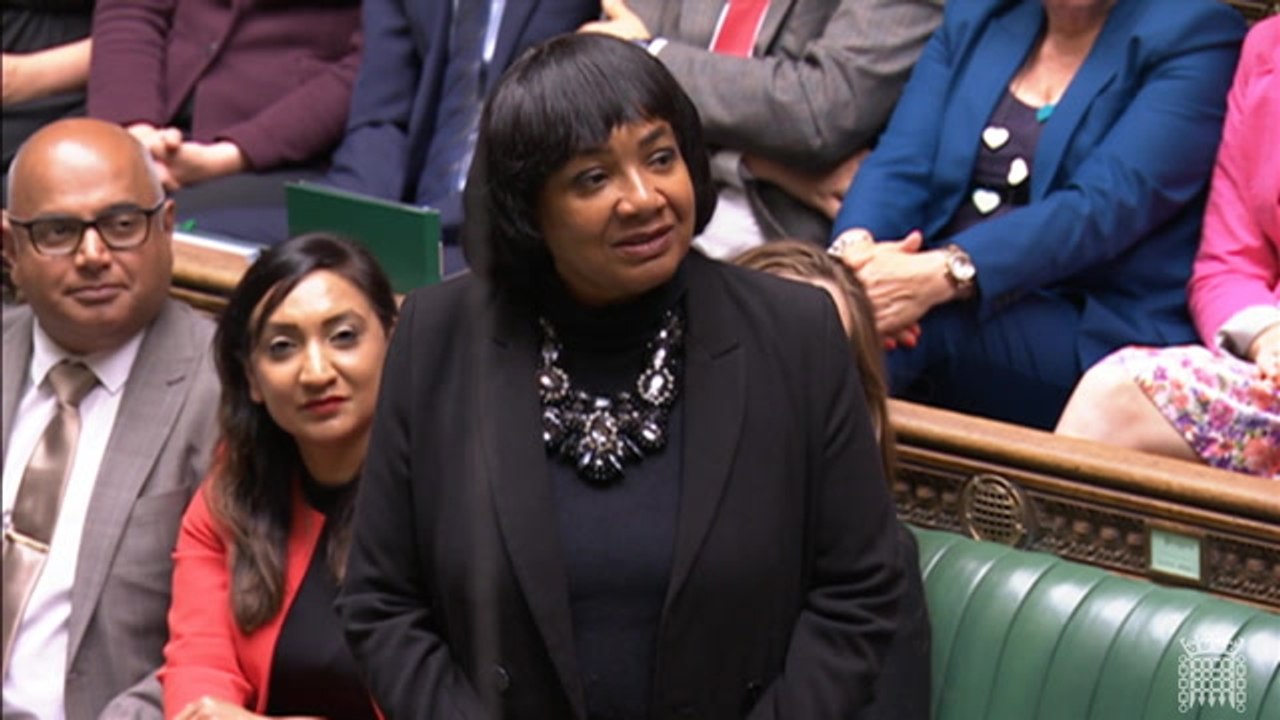 Diane Abbott makes teary ‘Mother of the House’ speech after winning fight to be an MP