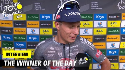 Post-race interview - Stage 10 - Tour de France 2024
