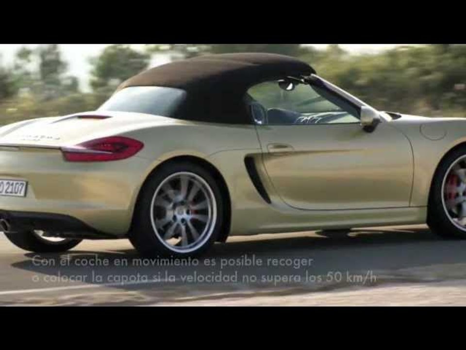 Porsche Boxster. Capota