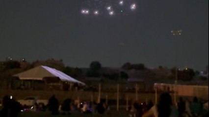 Gallup, NM: Patriotic spectators bask in the glory of dazzling July 4th drone show