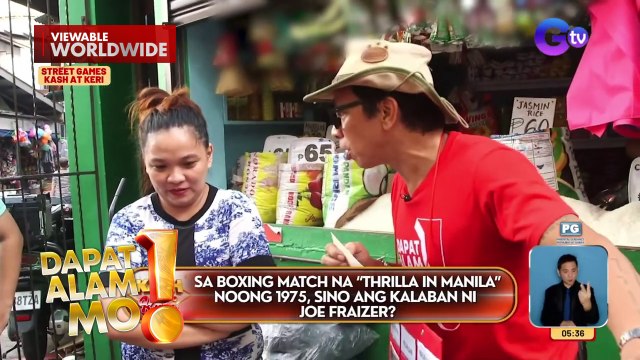 Kash at keri street games kasama si Kuya Kim | Dapat Alam Mo!