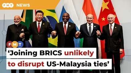 Download Video: BRICS membership unlikely to disrupt US-Malaysia ties, says expert