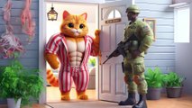 Dad is going to war#cat #socutekitty #ai