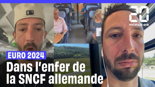 Euro 2024 : La SNCF allemande ou comment vous faire préférer l'avion, la voiture, le char à voile