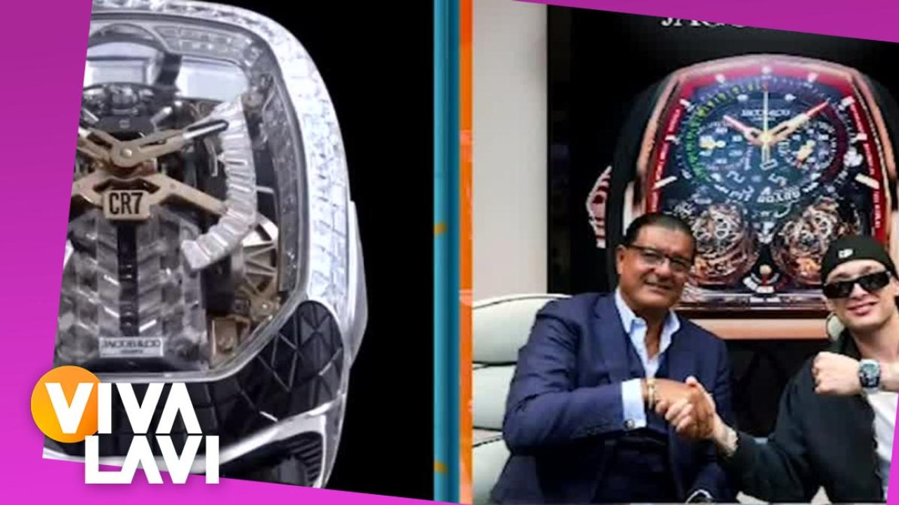 Peso Pluma presume costoso reloj de 6 millones de pesos