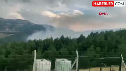 Kahramanmaraş'ta Orman Yangınına Müdahale Başladı