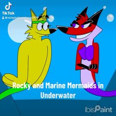 Johnny & Friends: Rocky and Marine Mermaids in Speedpaint