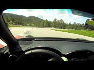 Toyota GT86 sobre piso deslizante