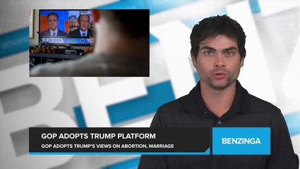 Republican Party Adopts New Platform, Embracing Trump's Views on Abortion and Same-Sex Marriage