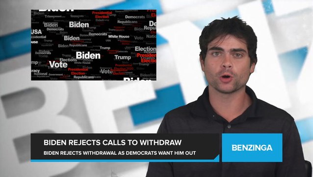 Biden Rejects Calls to Withdraw from Re-Election Race as Poll Shows One-Third of Democrats Want Biden to Step Aside