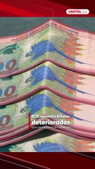 BCB repondrá 321,5 millones de billetes deteriorados y pide canjear piezas en mal estado.