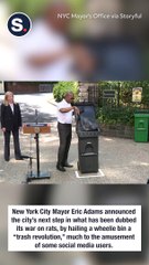 Social Media Users Poke Fun at NYC Mayor's 'Trash Revolution'