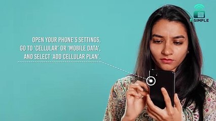 How do I activate an eSIM on my device ? Visit e-Simple.com