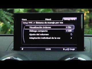 Audi A3 Sportback. Perfeccionamiento del reconocimiento de voz.