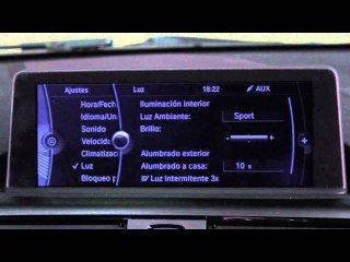 BMW M135i. Ajustes sistema multimedia