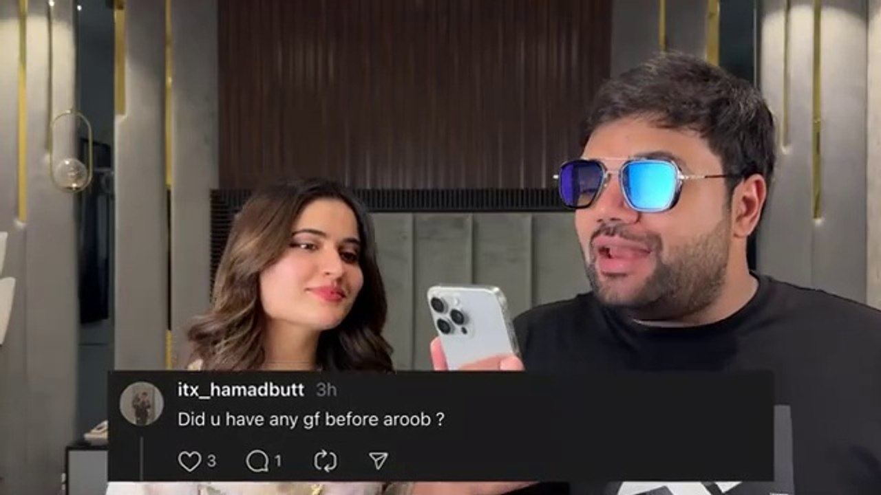 Shadi Se Pehle Girlfriend Kon Thi   - QnA ❤️ Aroob Gussa Ho Gie - Ducky Bhai