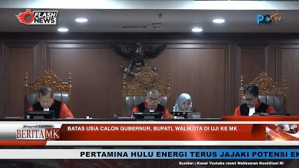 Sidang Uji Materi MK Usia Calon Wakil Kepala Daerah