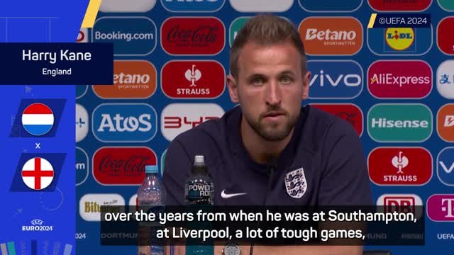 Kane enjoys battles with 'tough' Van Dijk