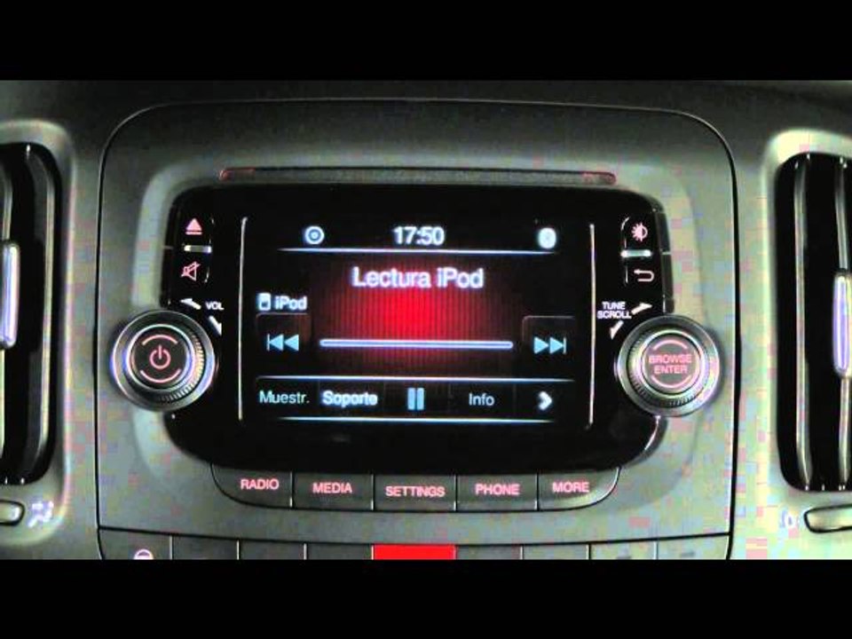Fiat 500L. Equipo de sonido