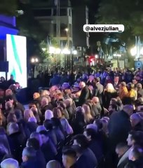 El frío y fugaz saludo entre Macri y Bullrich en el Pacto de Mayo