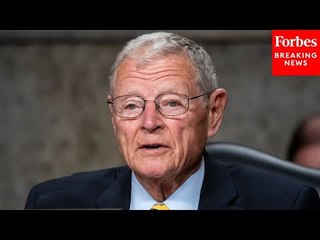 FLASHBACK: James Inhofe—Who Has Passed Away At 89—Gives Moving Senate Floor Farewell Speech