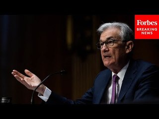 Fed Chair Jerome Powell Testifies In Front Of The Senate Banking Committee