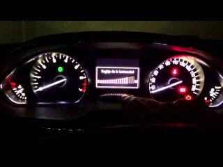 Peugeot 208. Cuadro de instrumentos