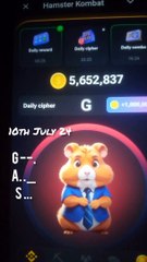 The Voice of World community/ Hamster kombat clpher codes
