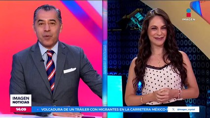 Tráiler se queda atorado en viaducto Miguel Alemán