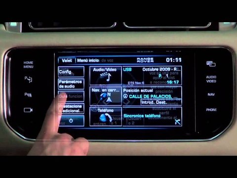 Land Rover Range Rover. Modelo 2013. Ajustes e información sistema multimedia