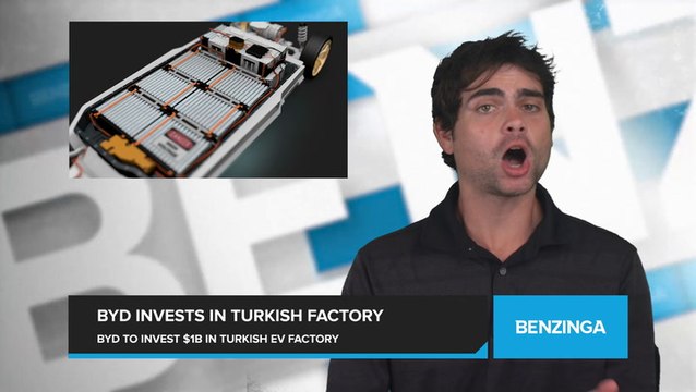 BYD to Invest $1 Billion in New Turkish Car Factory, Boosting Electric Vehicle Production